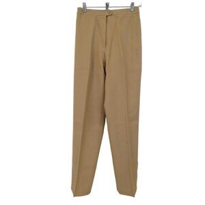 Amen Wardy NWT Women's Camel Straight Leg Pants, Size 40 (4)